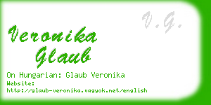 veronika glaub business card